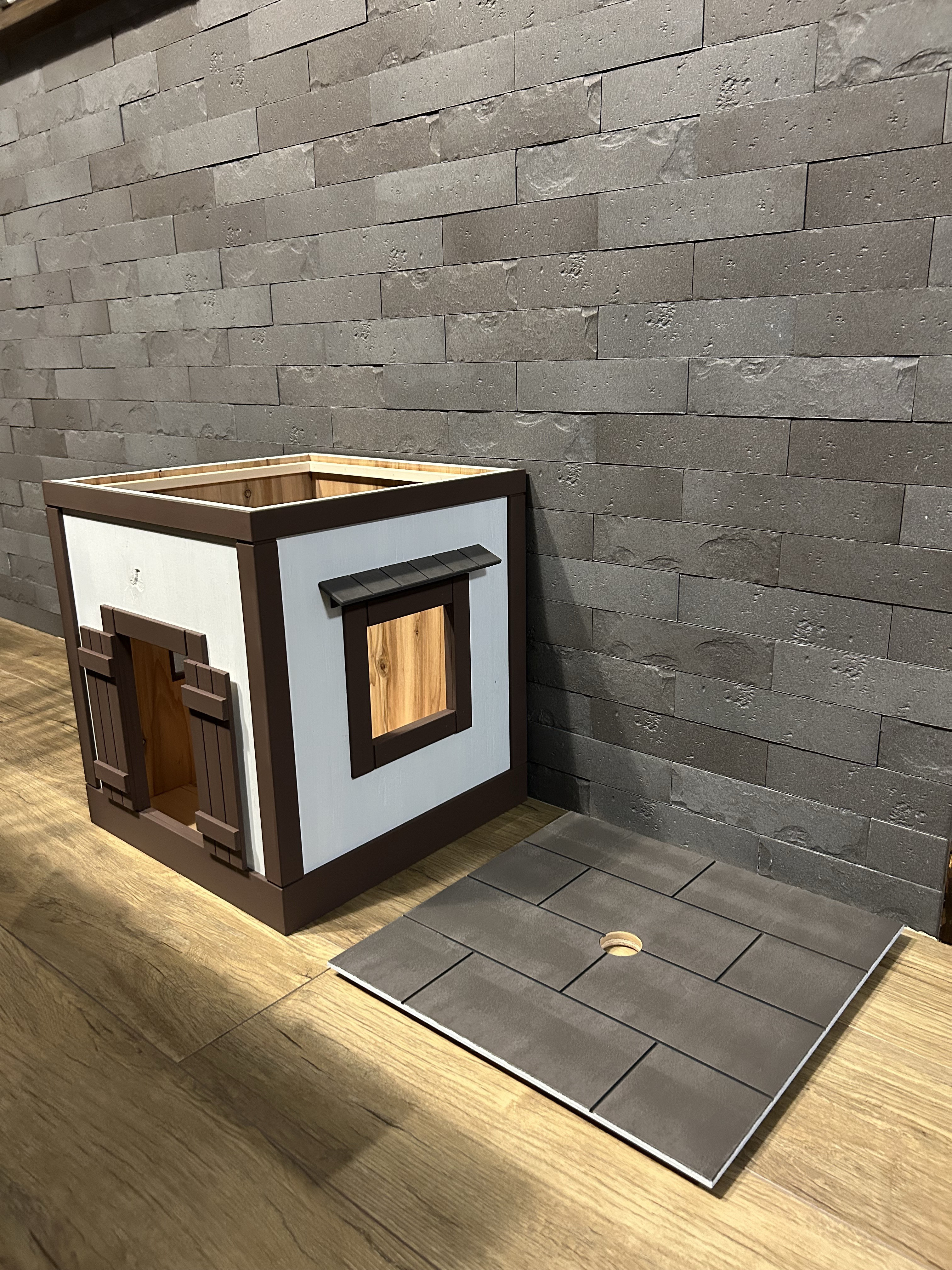 キャットハウス　ドックハウス　小動物ハウス　犬小屋　猫家　カントリー　　アメリカン(受注生産になります)