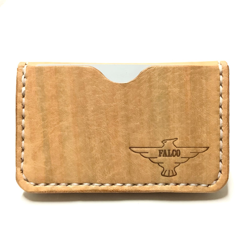 数量限定☆レザークラフト 総手縫い イタリアンレザー カードサイズ