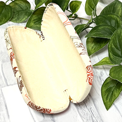 着物リメイク　メガネケースハード　ハンドメイド　和柄　05 3枚目の画像