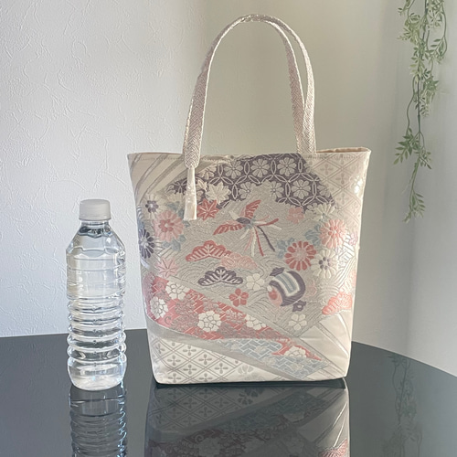 帯リメイクバッグ 鳳凰と内出の小槌 B5サイズ 和装バッグ 帯バッグ