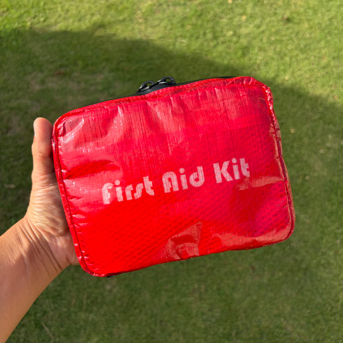 【DCF】オリジナルプリント　ファーストエイドキット　救急ポーチ　ブラック DCF】オリジナルプリント ファーストエイドキット 救急ポーチ ブラック