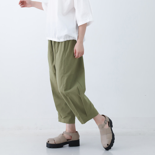大特価 pop SALE☆580☆アフリカンプリント☆ペグパンツ☆総丈88cm ロング パンツ