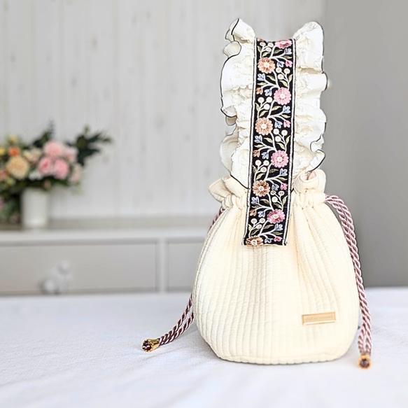 ROSEAURA チュールヌビバッグ hinaコラボ OTHER | ROSE AURA