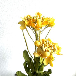 受注制作・再販】手染め布花 コスモス2本 玄関・和洋の空間・お部屋の