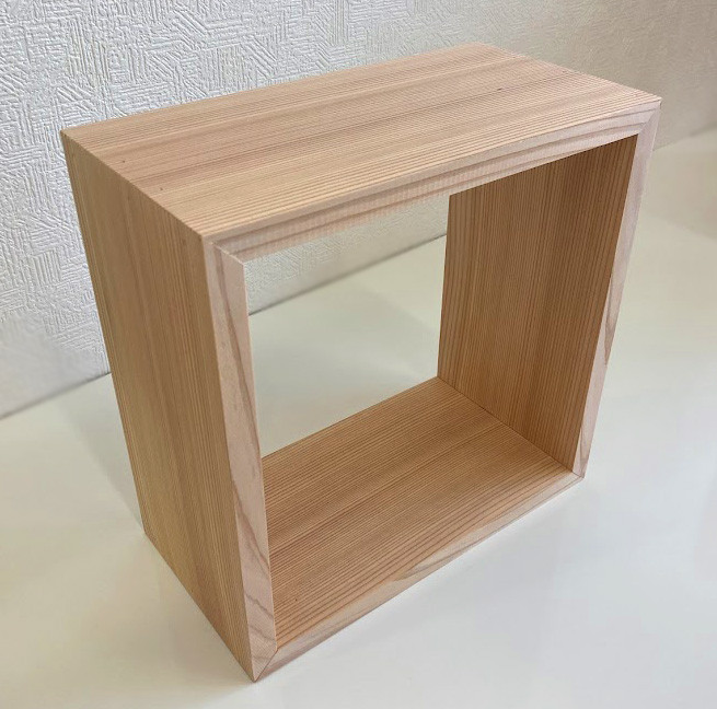 国産吉野杉　オープンラック　ディスプレイラック※1個売り※