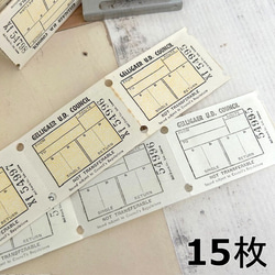 120・イギリスバスチケット 1束（12枚）バスチケット 紙もの イギリス