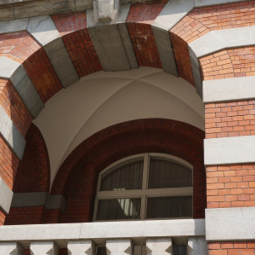 昭和レトロ洋館「法務省旧本館」着色模型 立体・オブジェ ジオラマ工房