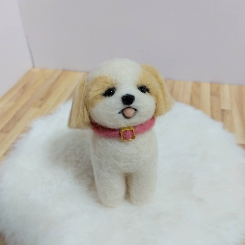k*様専用 羊毛フェルトシーズー - メルカリ