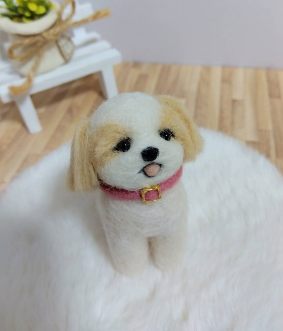 うさぎ羊毛フェルト ホーランドロップフォーン Sサイズ 羊毛