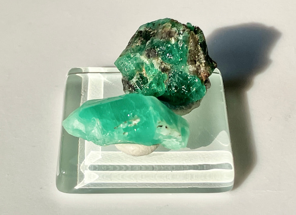 エメラルド　原石　天然石　ミネラル　鉱物　グリーン　コレクション エメラルド 原石 天然石 ミネラル 鉱物 グリーン コレクション E