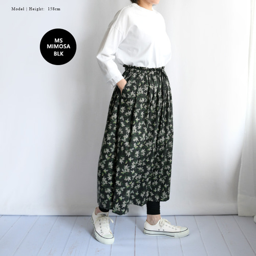 ミズ・ミモザ MS MIMOSA ＞(全2色)リバティタナローンコットンタック