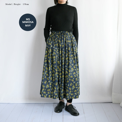 ミズ・ミモザ MS MIMOSA ＞(全2色)リバティタナローンコットンタック