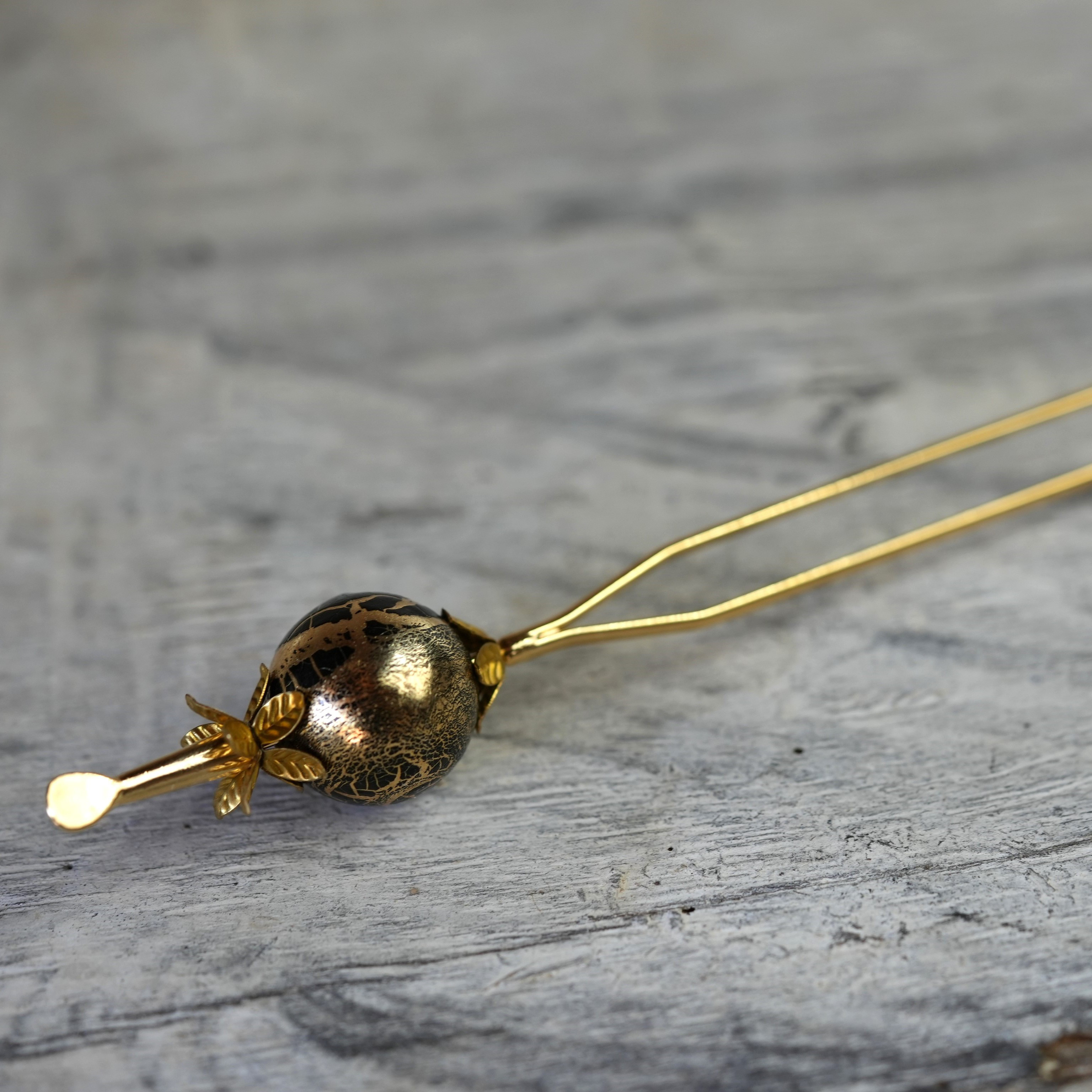 vintage pearl/ヒメウツギ簪