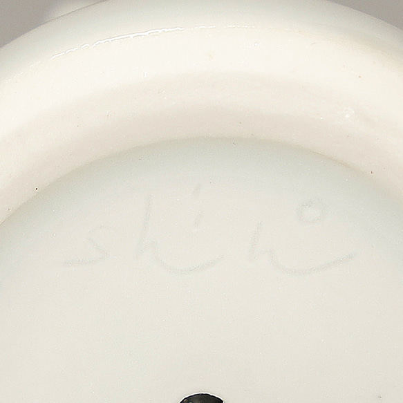 砥部焼 かわいい 「招き猫 左手ver」 置物 ねこ ネコ 運 商売繁盛 縁起物 手作り 窯元 tsuneoka-505 6枚目の画像