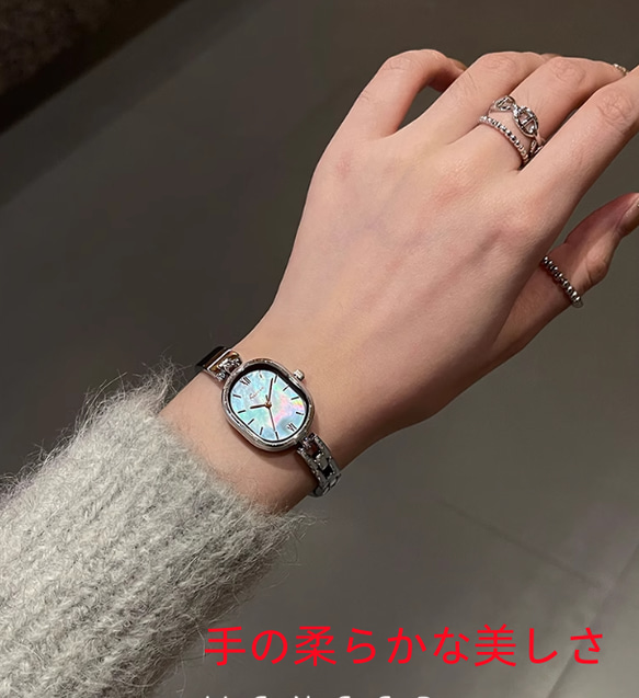おしゃれで贅沢な小人数腕時計女性の高級感気質精緻でコンパクトな
