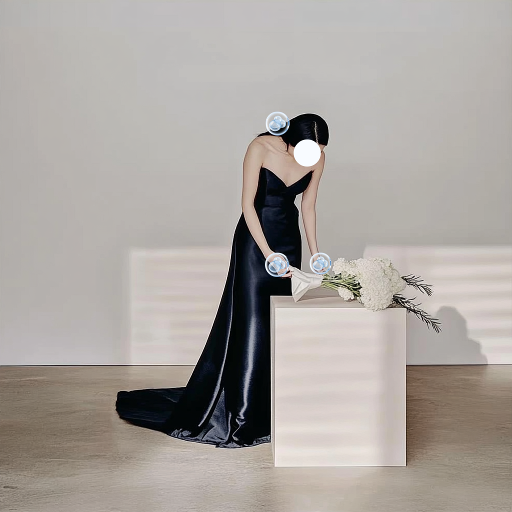 高級サテンカラードレス　シンプル　取り外しトレーン　Vネック　編上げ　前撮り　二次会　結婚式 披露宴　演奏会