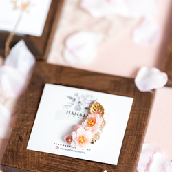 八重桜イヤーカフ 3枚目の画像