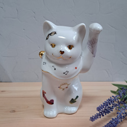 福を招く 招き猫 ペアセット 結婚祝い 開店祝い 記念 玄関