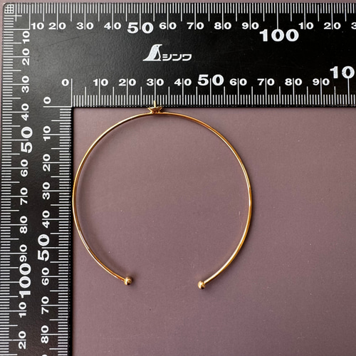 1pc】オープンバングルパーツ 18kgpゴールド 金具・チェーン Workshop