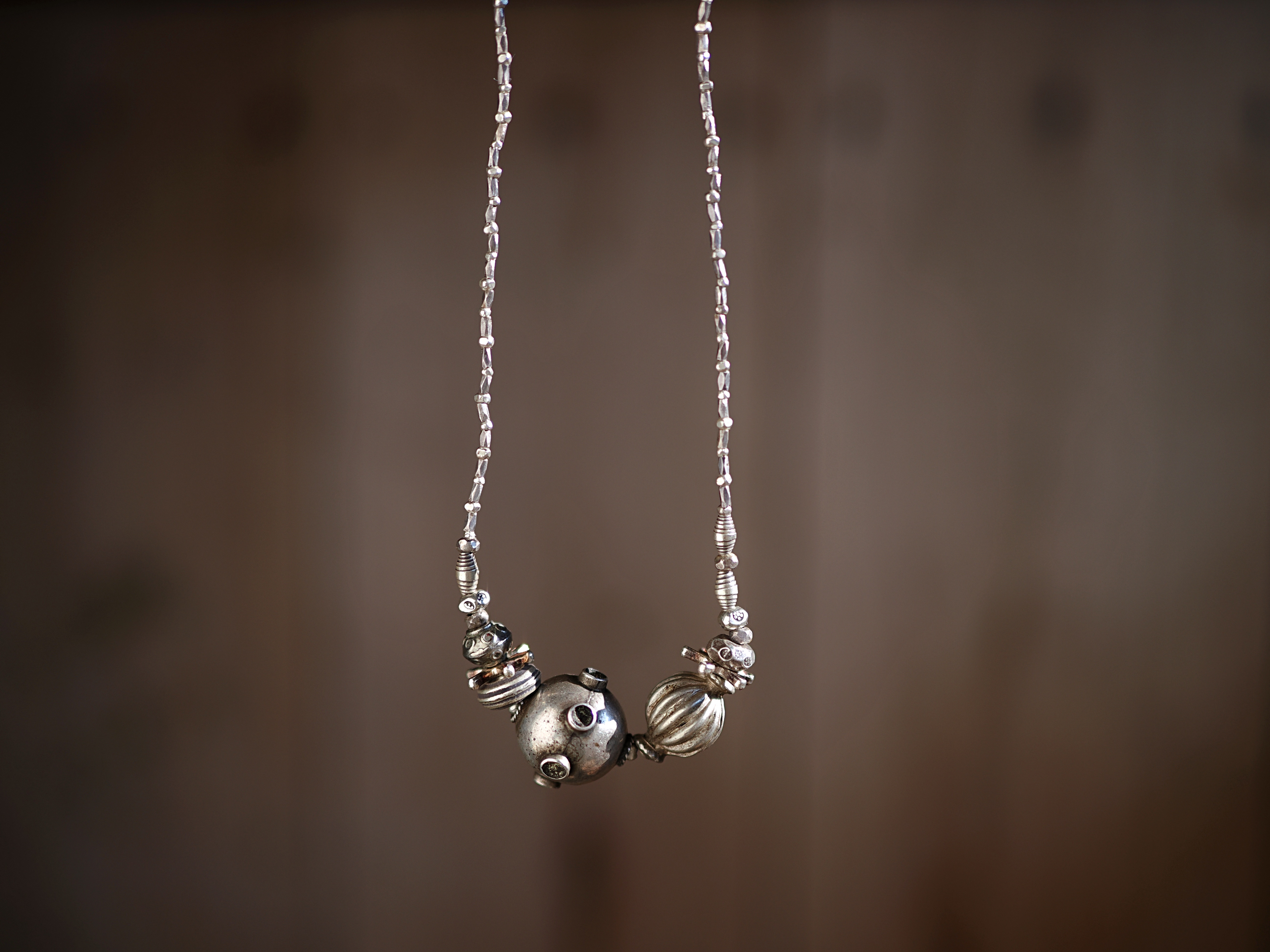 -Afgan silver- necklace