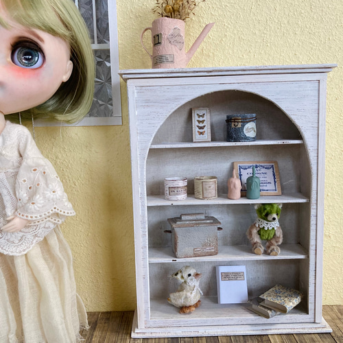 ミニチュア ドールハウス 棚 シェルフ ブライス リカちゃん 家具