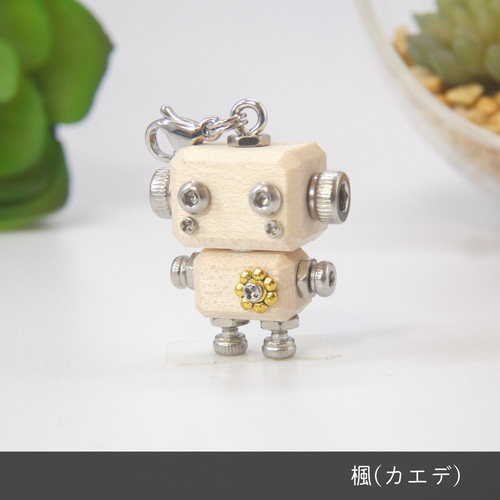 mito craft ロボットフィギュアmic MOON ナチュラルモデル E mic pico ナチュラルモデルA ロボットキーホルダーチャーム | mito craft