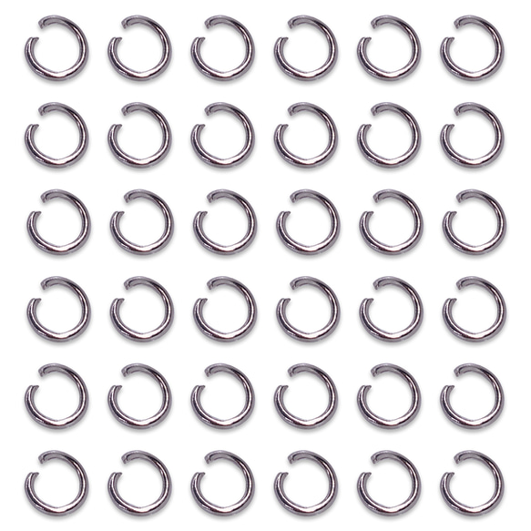 丸カン 8ｍｍ シルバー 200個 ジャンプリング 丸環 マルカン 金具 基礎パーツ 接続金具 パーツ BD4155 2枚目の画像