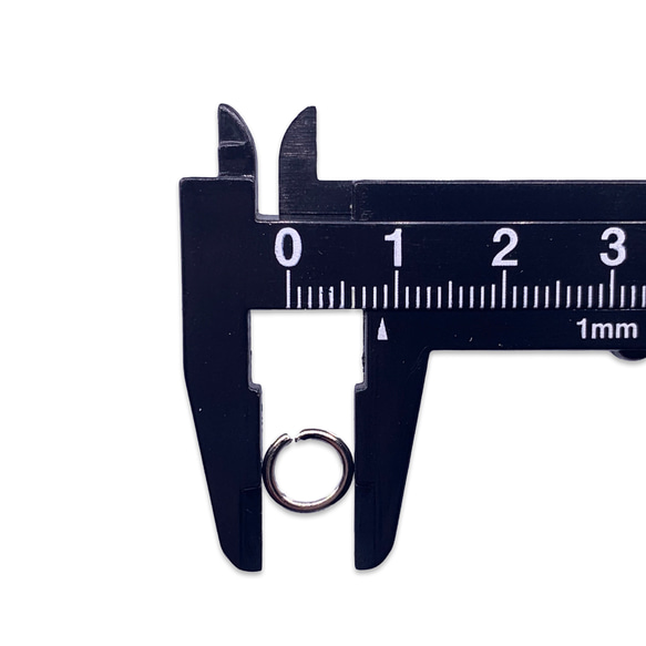 丸カン 8ｍｍ シルバー 200個 ジャンプリング 丸環 マルカン 金具 基礎パーツ 接続金具 パーツ BD4155 5枚目の画像