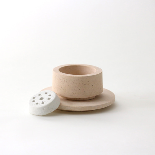 Coalportミニ花器 ミニ薔薇が描かれたアンティークの陶磁器、コールポート（Coalport）の