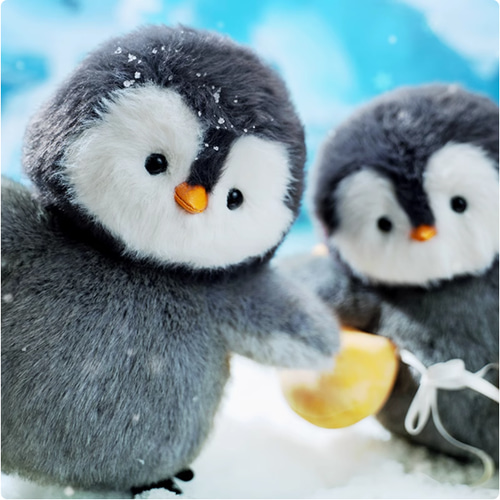 25cmペンギンぬいぐるみ ずっしり抱きごこち♪｜癒しグッズ プレゼント