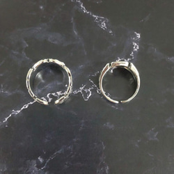 大特価オープン価格　silver925 真鍮　メキシカンリング　セット　メンズ　指輪　フリーサイズ　 6枚目の画像
