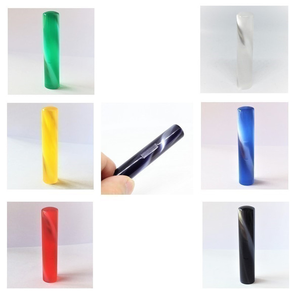 カラーアクリル印鑑sp  12mm　 3枚目の画像