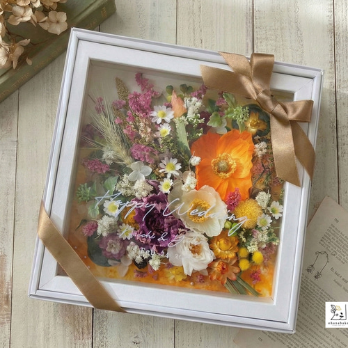 特別な日のお祝い/誕生日/サロン飾り》プリザーブドフラワードライ