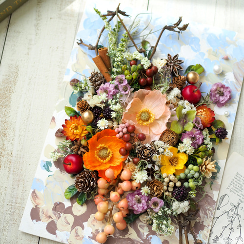 特別な日のお祝い・誕生日・サロン飾り》プリザーブドフラワー・ドライ
