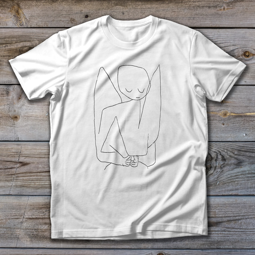 パウル・クレー『Forgetful Angel (忘れっぽい天使)』Tシャツ
