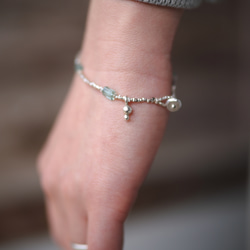 -Emerald- silver bracelet 7枚目の画像