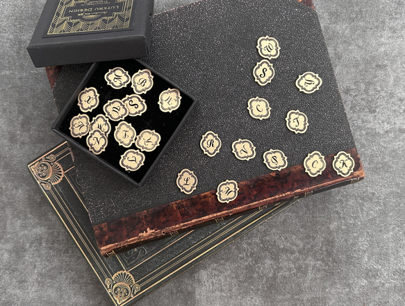 イニシャル入りヴィンテージデザイン糸切ハサミ＆ケース 15枚目の画像