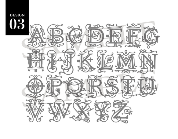 【イニシャル＆名入れ】コンパクトミラー 10枚目の画像