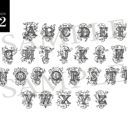 【イニシャル＆名入れ】コンパクトミラー 8枚目の画像