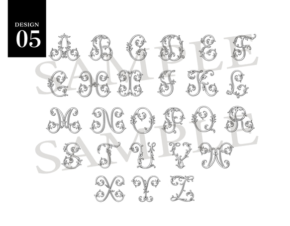 【イニシャル＆名入れ】コンパクトミラー 14枚目の画像