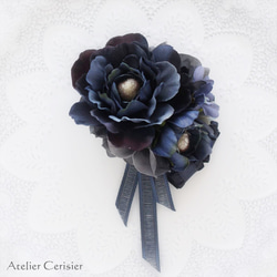 ネイビーブルー コサージュ の人気通販｜Creema(クリーマ) 国内最大の