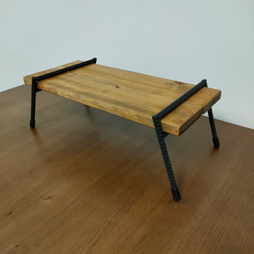 アイアンレッグテーブル アイアンシェルフ 鉄脚のみ 棚・シェルフ