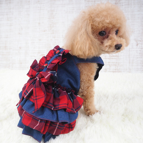 限定　VIVIANA ワンピース　バレッタ　犬服　ペット　ペットウェア　スカート 犬服・ドッグウェアブランド「VIVIANA（ヴィヴィアナ）」｜公式