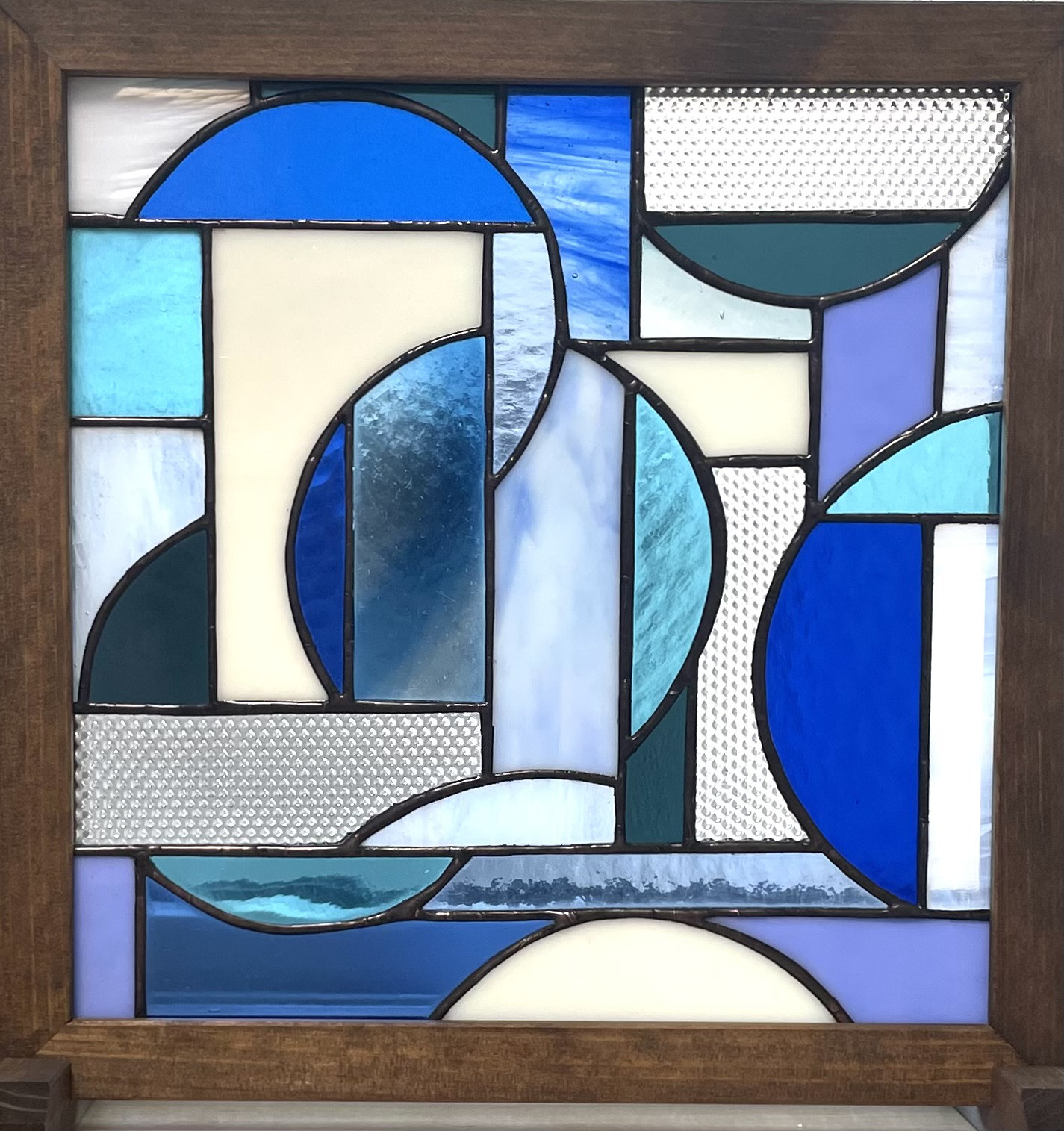 ステンドグラスパネル【幾何学模様】