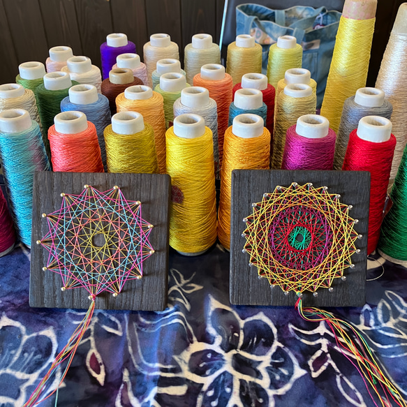 糸かけ曼荼羅23ピンキット【動画付】 キット イトノモリ 通販 19005180