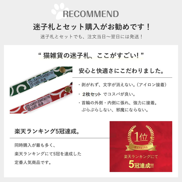 貓項圈 您可以選擇從小貓到成年貓的尺寸！帶安全扣 第11張的照片