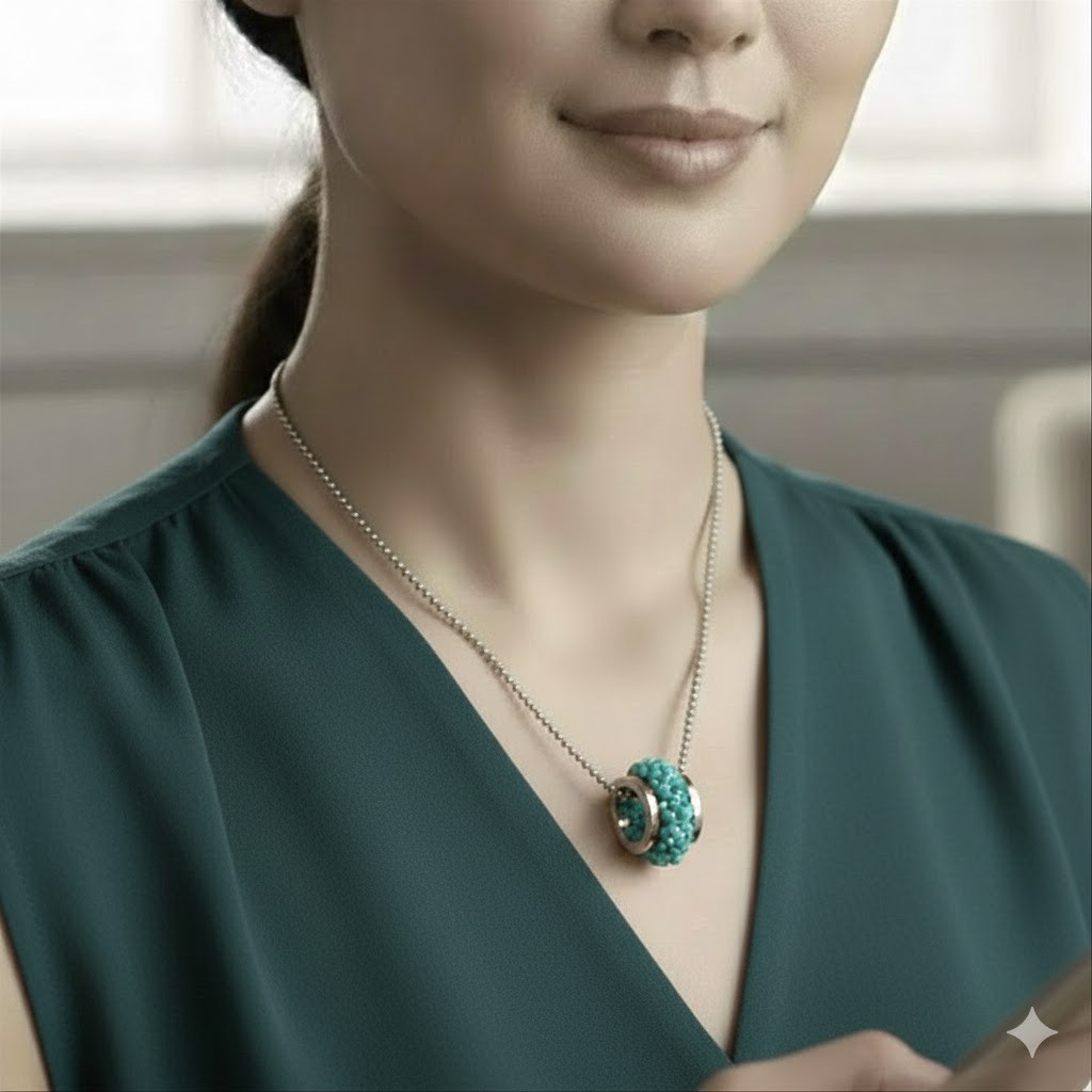 ミミール・カー  ペンダント（グリーン系）　l-bdze050n