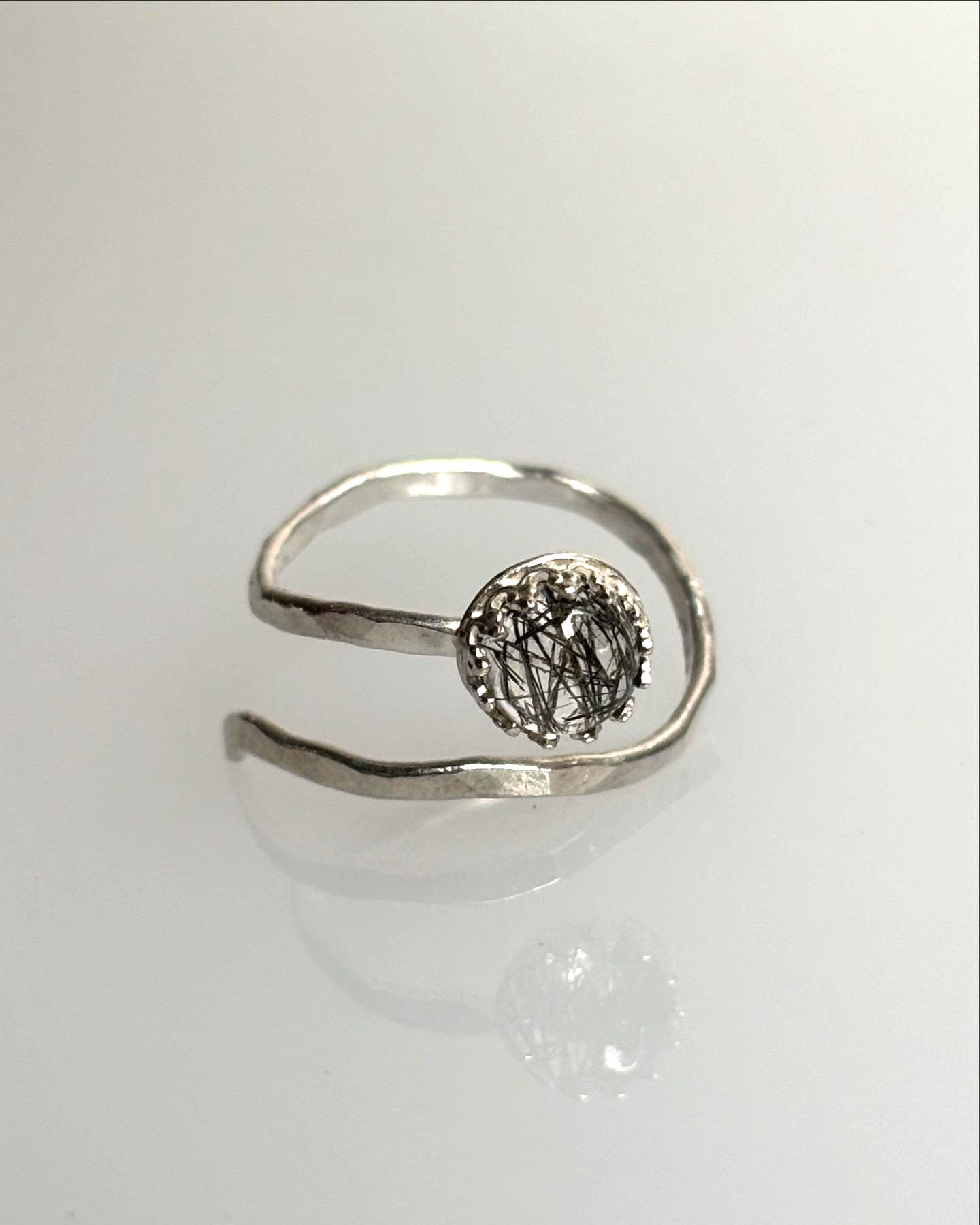 トルマリンクォーツ&シルバーリング