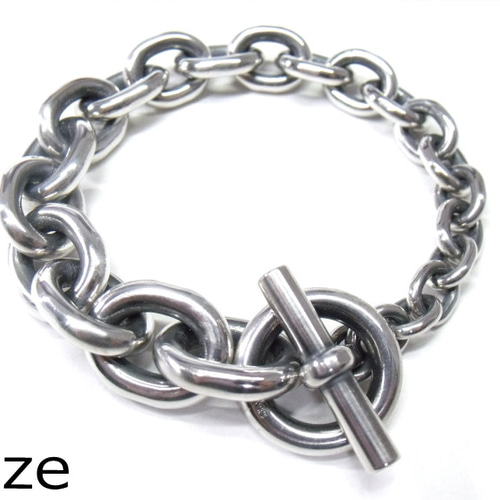 SV925 約100g シルバー クレッシェンドチェーンブレスレット 超高品質 Crescendo Bracelet | 1ROOM TOKYO