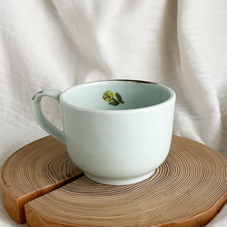 チコロット❤️すべて手描き❤️染付け❤️スープカップ❤️カフェオレボウル❤️お味噌汁お椀❤️猫 2枚目の画像